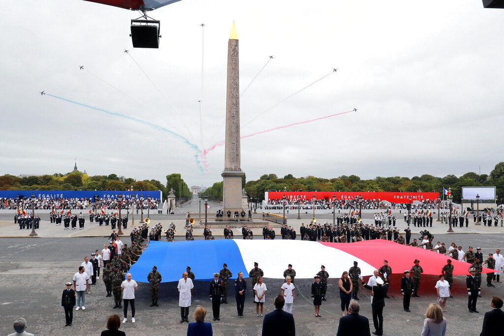 APTOPIX France Bastille Day
